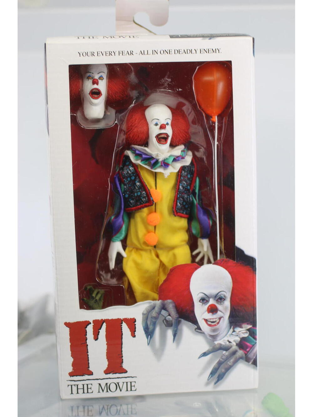 NECA IT (1990) - Pennywise (Clothed) Action Figure New In Box MINT